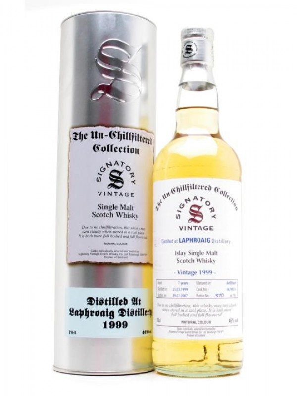 Laphroaig 1999 7 Year Old Signatory