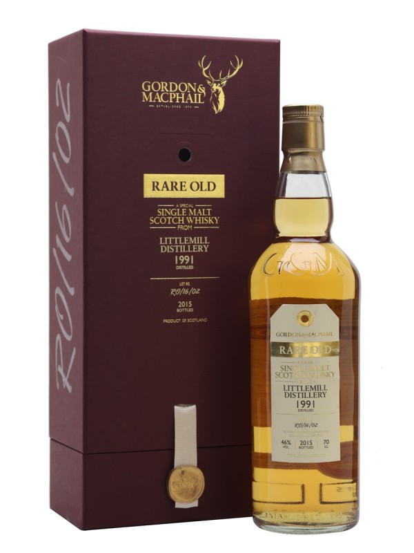 Littlemill 1991 / Bottled 2015 / Gordon & MacPhail Rare Old