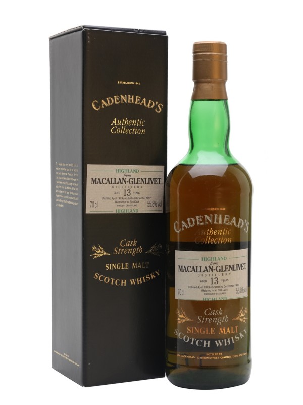 Macallan Glenlivet 1979 13 Year Old Cadenhead's
