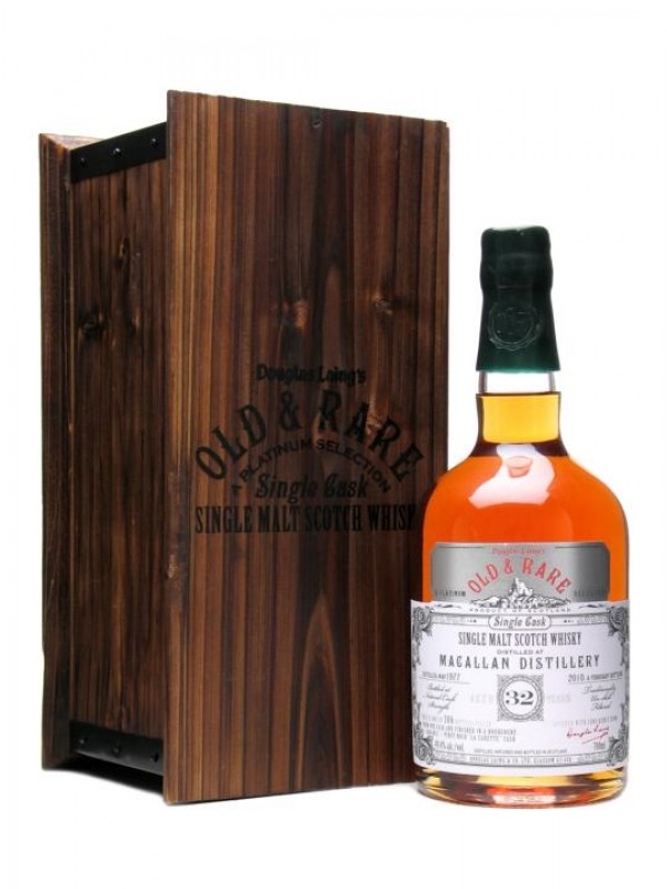 Macallan 1977 32 Year Old Old Rare Pinot Noir Finish Douglas Laing Platinum Selection