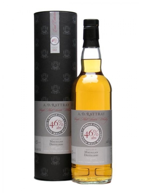 Macallan 1995 15 Year Old Bourbon Cask Dewar Rattray