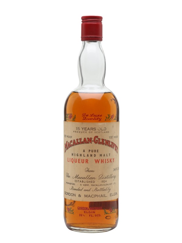 Macallan Glenlivet 15 Year Old Gordon & Macphail