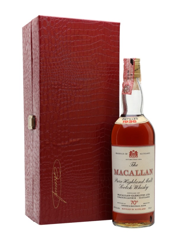 Macallan 1936 Sherry Cask Bottled 1970s Gordon & Macphail