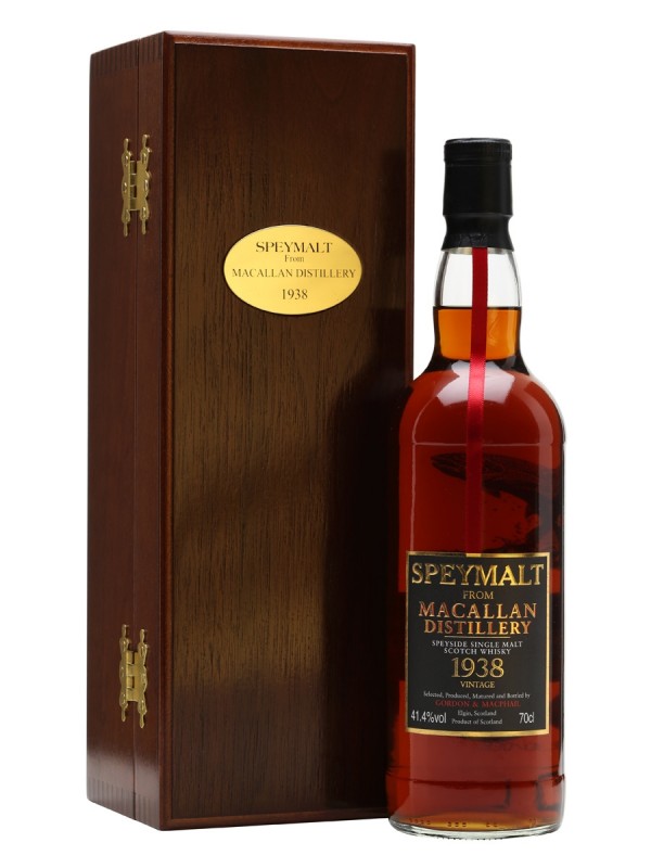 Macallan 1938 65 Year Old Speymalt Sherry Cask Gordon & Macphail