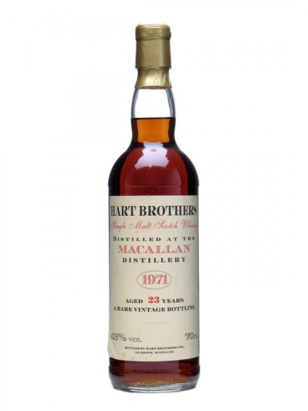 Macallan 1971 23 Year Old Sherry Cask Hart Brothers