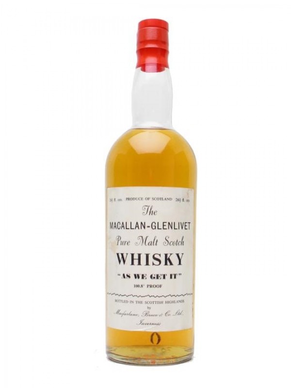Macallan As We Get It Bottled 1970's Independent Bottling