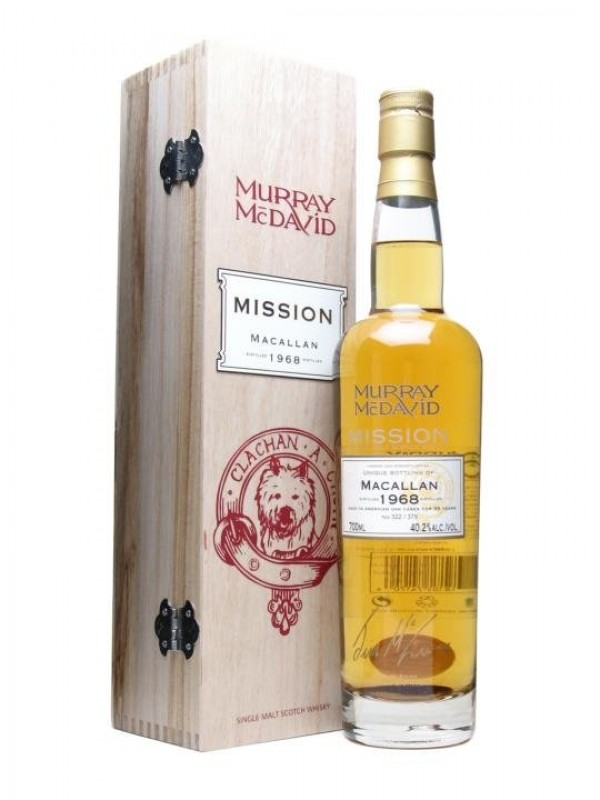 Macallan 1968 35 Year Old Murray McDavid