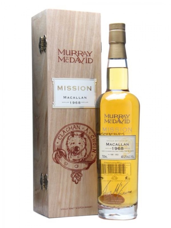 Macallan 1968 34 Year Old Murray McDavid