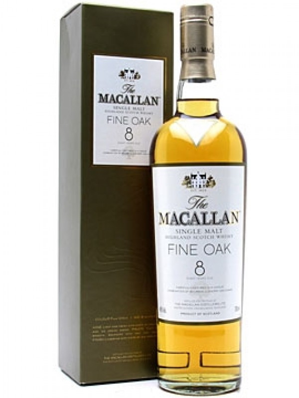 Macallan Fine Oak 8 Year Old