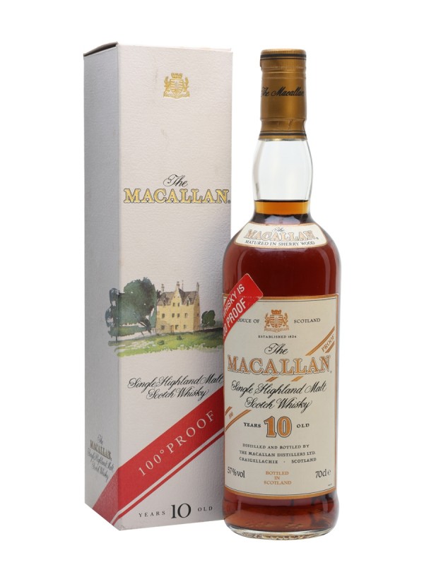 Macallan 10 Year Old 100 Proof
