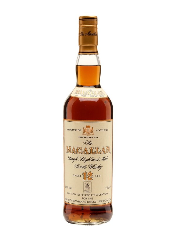 Macallan 12 Year Old North of Scotland Cricket Association