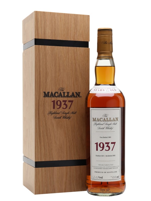Macallan 1937 32 Year Old Fine Rare