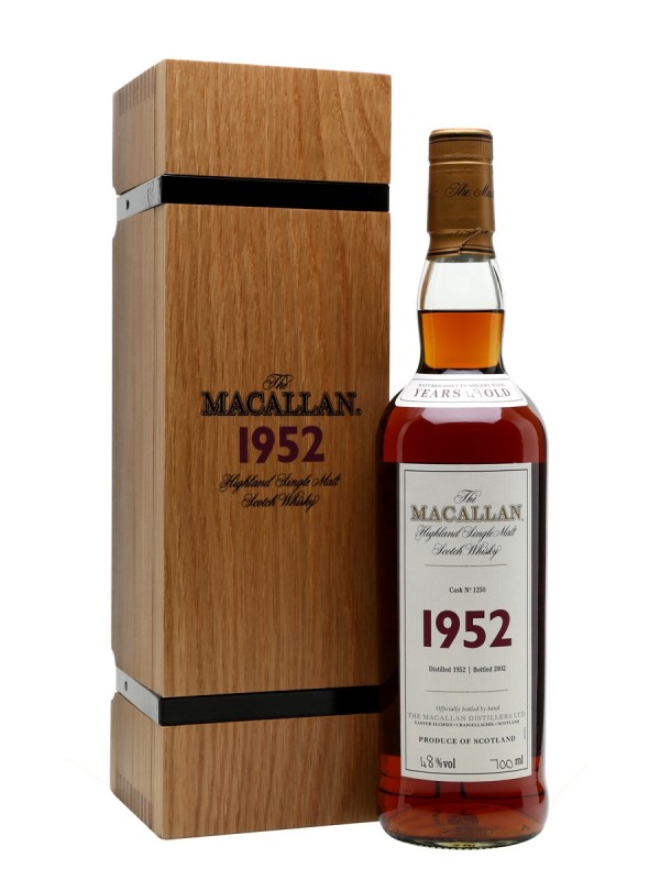 Macallan 1952 49 Year Old Fine Rare #1250