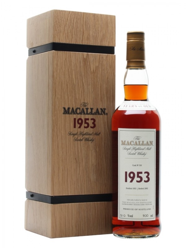 Macallan 1953 49 Year Old Fine Rare