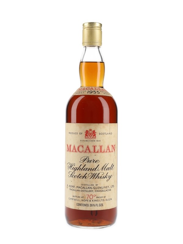 Macallan 1955 Sherry Bottled 1970s
