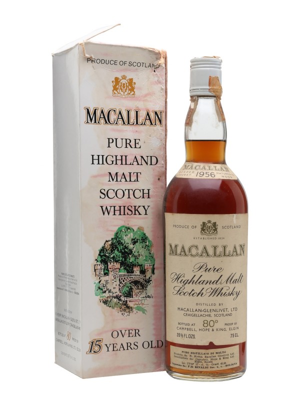 Macallan 1956 Vintage Label