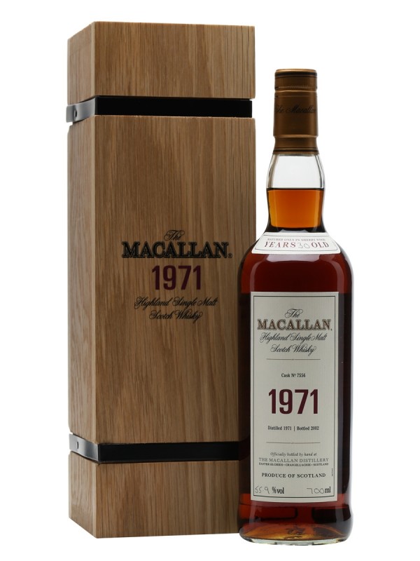 Macallan 1971 30 Year Old Fine Rare #7556