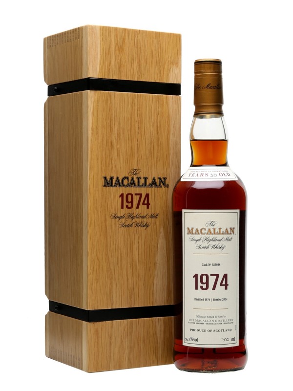 Macallan 1974 30 Year Old Fine Rare