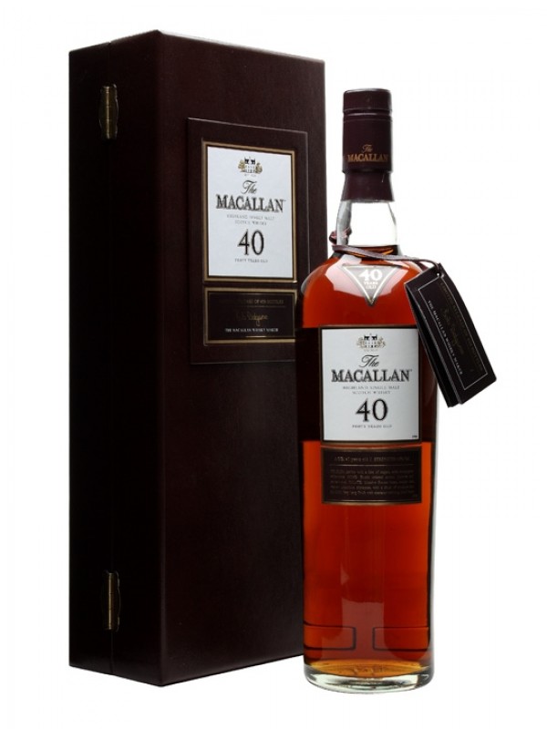 Macallan 40 Year Old Dark Sherry Oak