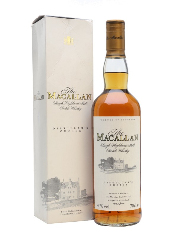 Macallan Distiller's Choice Japanese Version