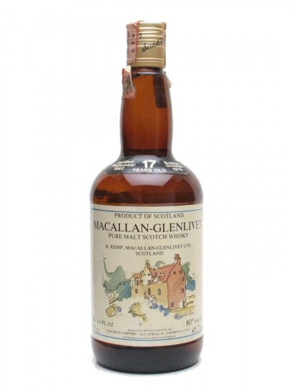 Macallan 1962 17 Year Old Samaroli