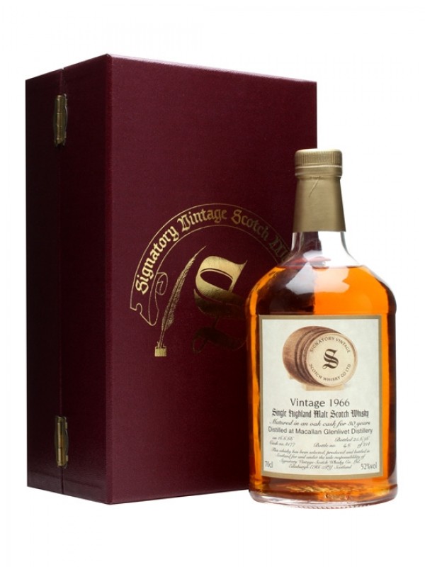 Macallan Glenlivet 1966 30 Year Old Signatory