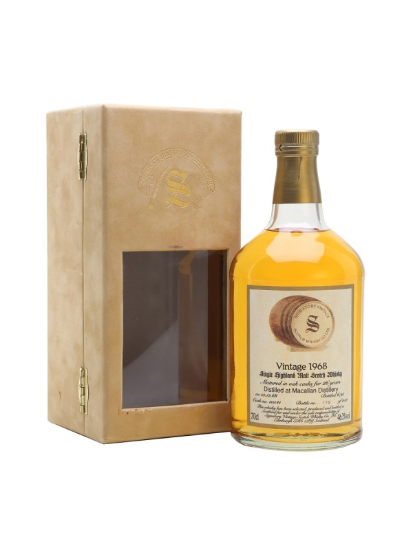 Macallan 1968 26 Year Old Signatory