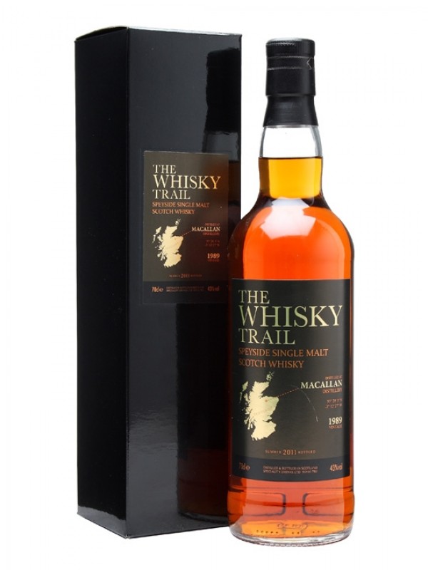 Macallan 1989 The Whisky Trail Speciality Drinks