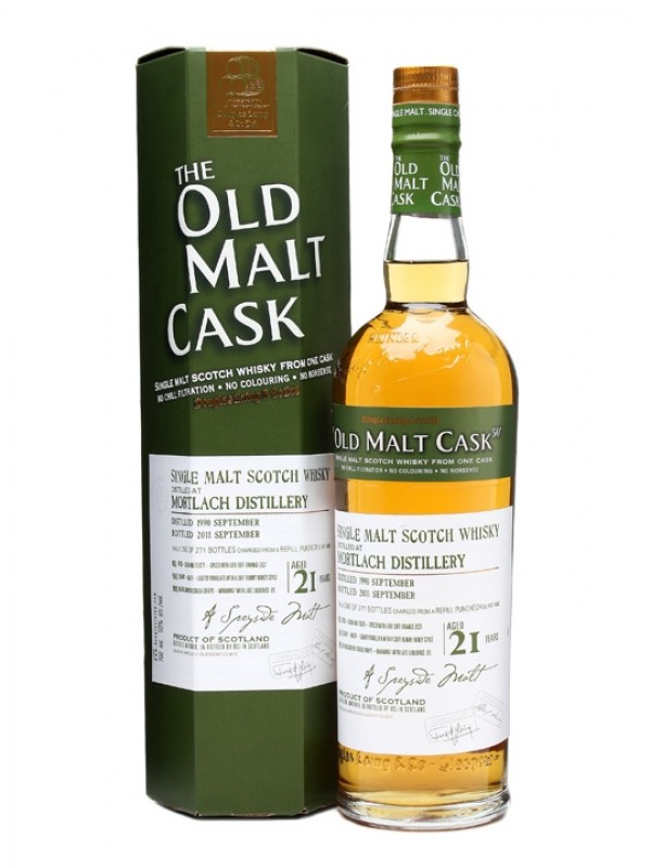 Mortlach 1990 21 Year Old Old Malt Cask #7489 Douglas Laing