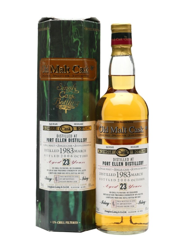 Port Ellen 1983 23 Year Old Douglas Laing Old Malt Cask