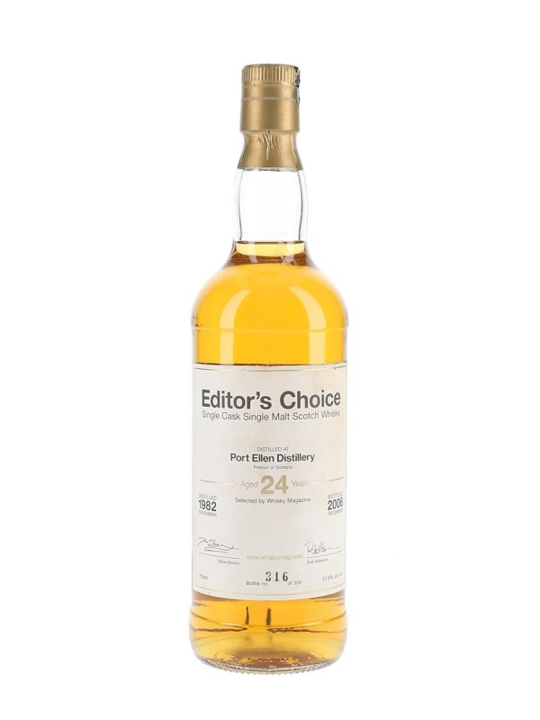 Port Ellen 1982 24 Year Old Whisky Mag Editor's Choice