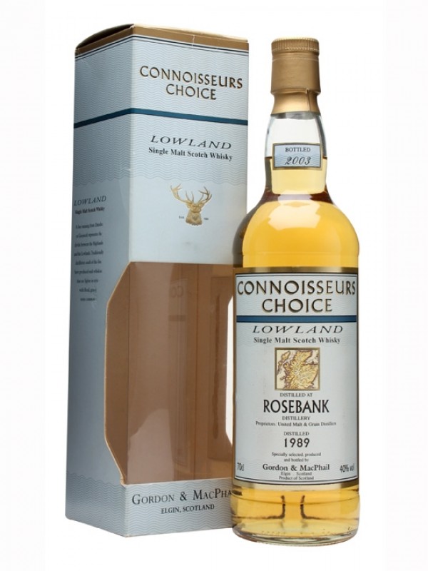 Rosebank 1989 Connoisseurs Choice Gordon & Macphail