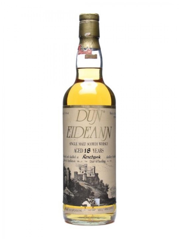 Rosebank 1974 18 Year Old Cask #5048 Dun Eideann