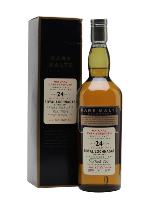 Royal Lochnagar 1972 / 24 Year Old / Rare Malts