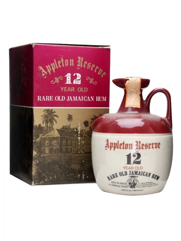Appleton Reserve 12 Year Old Decanter Bottled 1970s 75cl