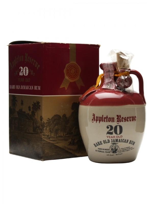 Appleton Reserve 20 Year Old Decanter Bottled 1970s 75cl