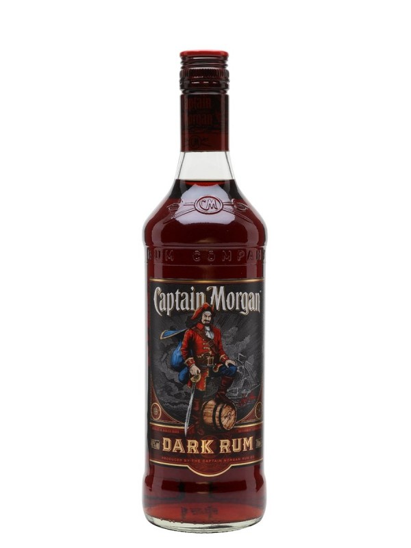 Captain Morgan Dark Rum Blended Modernist Rum