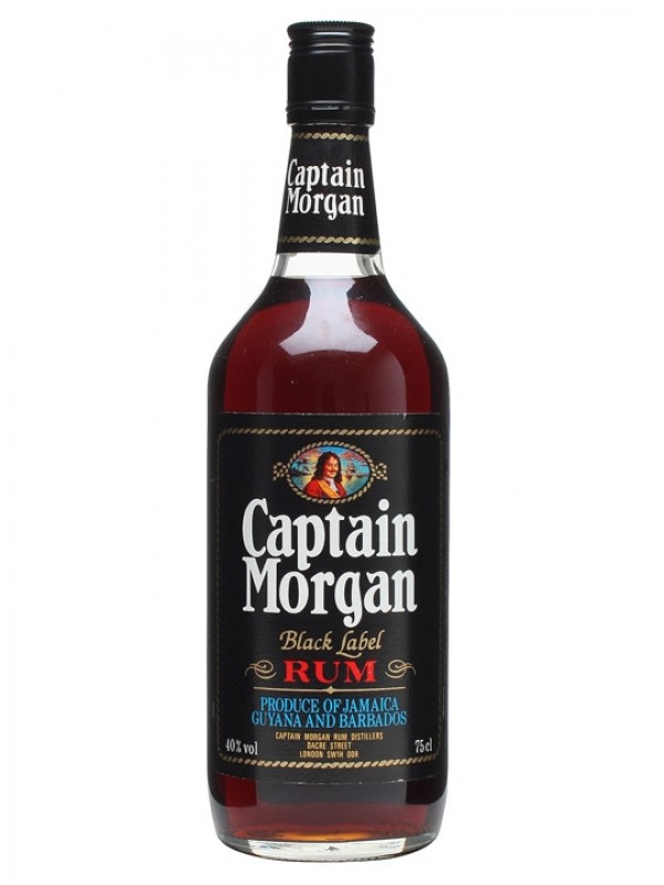 Captain Morgan Rum Bottled 1980's