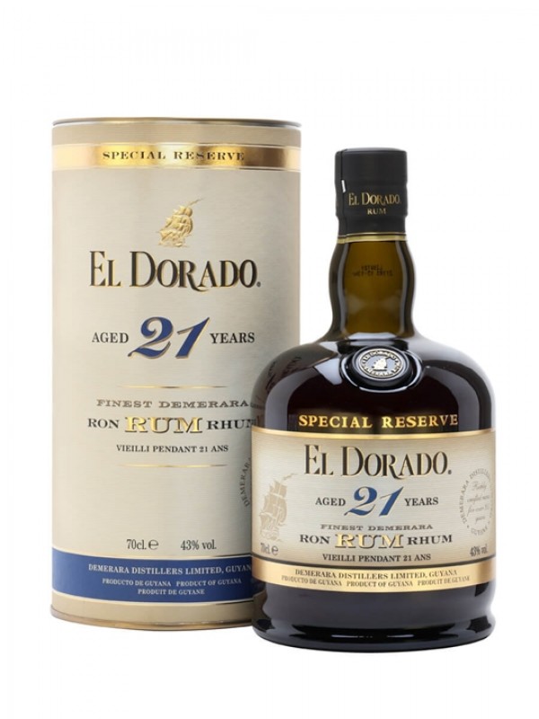 El Dorado 21 Year Old Special Reserve Rum