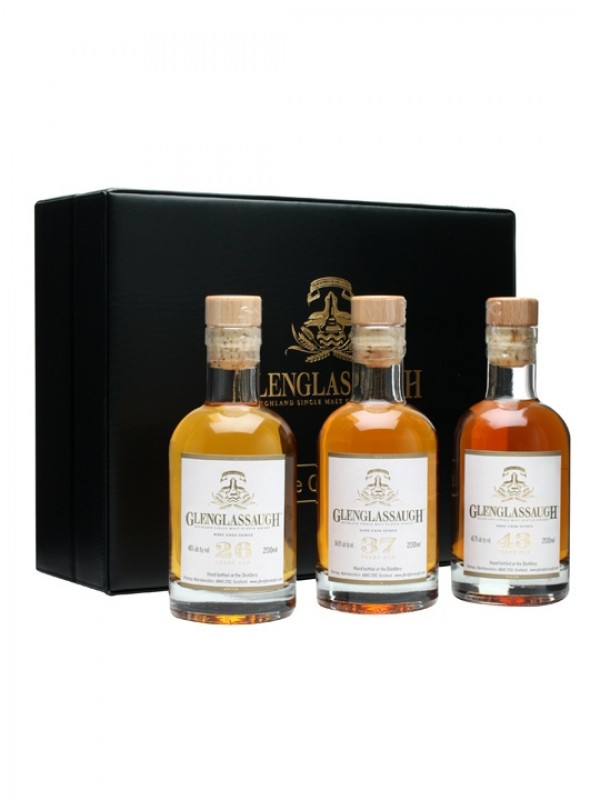 Glenglassaugh Rare Cask Series 26, 37 and 43 Year Old