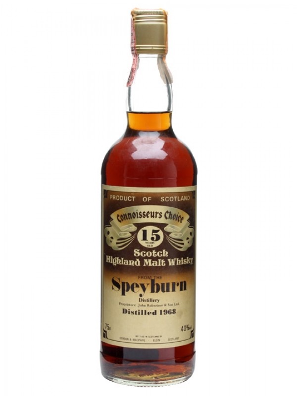 Speyburn 1968 15 Year Old Gordon & Macphail