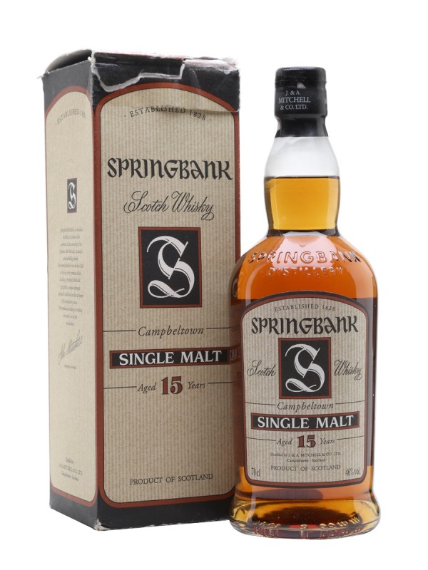 Springbank 15 Year Old Old Presentation