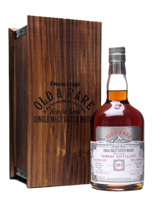 Tamdhu 1989 20 Year Old Sherry Cask Douglas Laing Platinum Selection