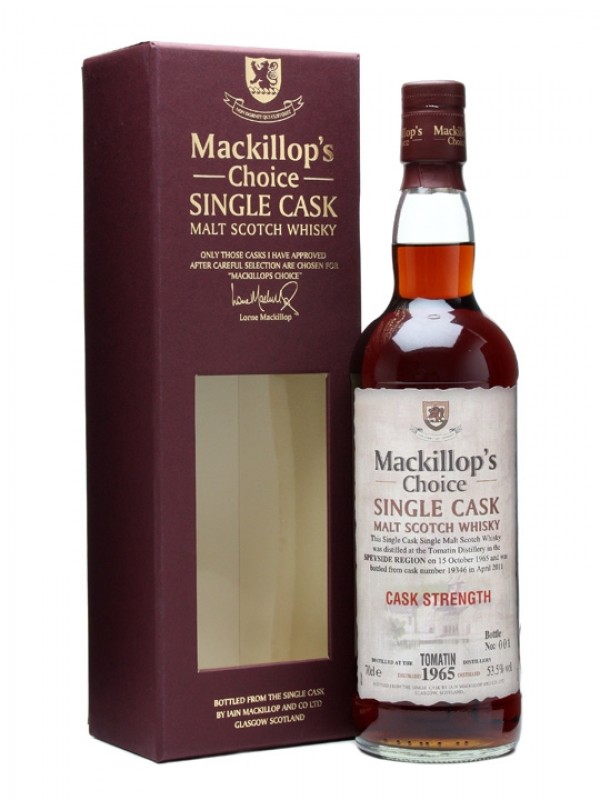 Tomatin 1965 45 Year Old Cask #19346 Mackillop's