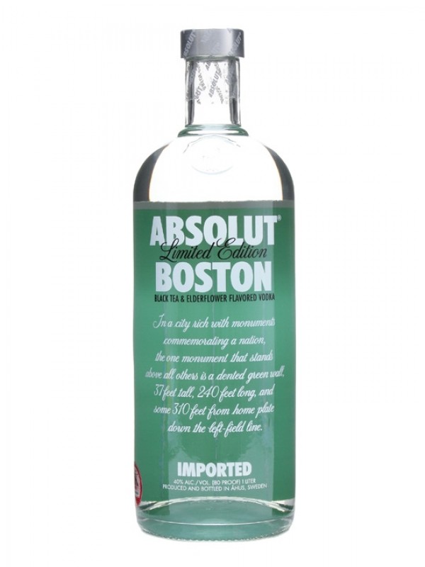Absolut Boston Black Tea Elderflower Vodka