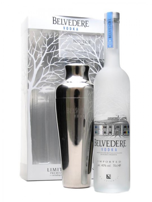 Belvedere Vodka Cocktail Shaker Gift Set
