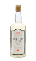Booth's Dry Gin / Bottled 1970s
