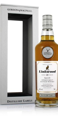 Linkwood 15 Year Old, G&M Distillery Labels