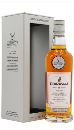 Linkwood Gordon & MacPhail - Distillery Labels (43% ABV) 15 year old