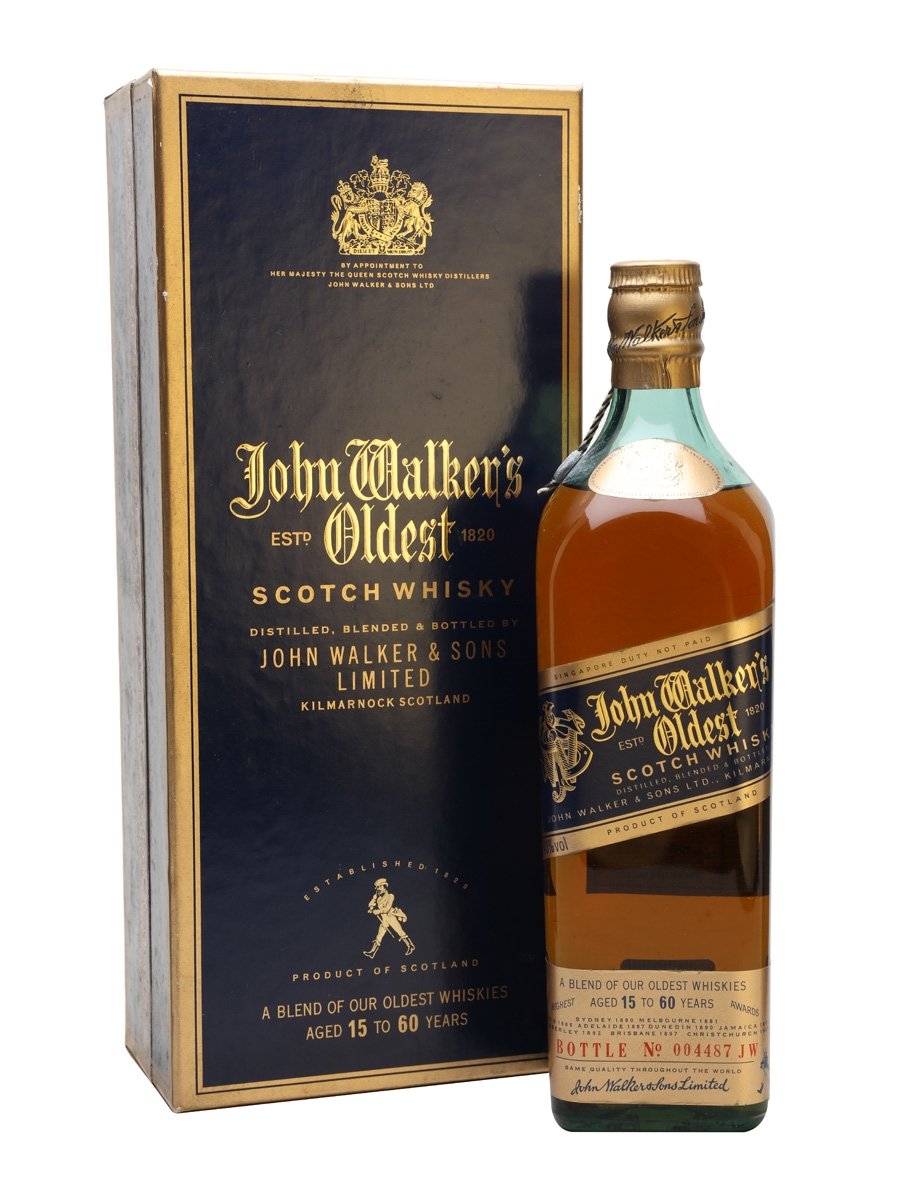 ジョン ウォーカーオールデストJohn Walker Oldest 15-60 ジョン ウォーカー オールデスト15-60年 John Walker Oldest 15